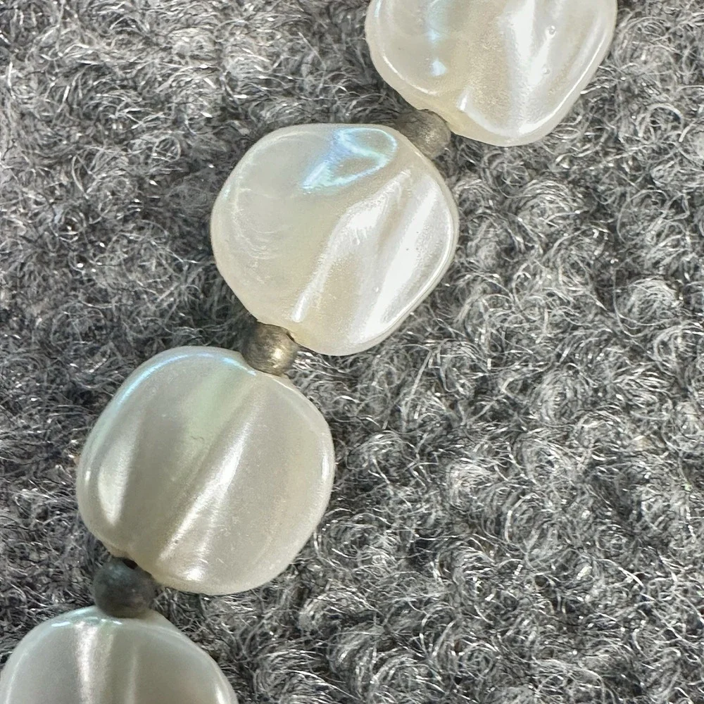 Vintage Medici Abalone Shell Single Strand Necklace Estate